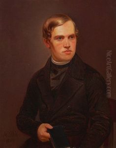 Portrait Eines Jungen Pralaten