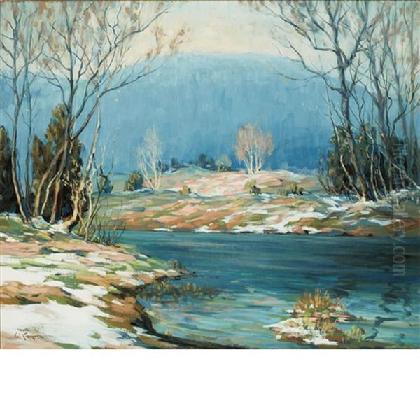 March Day In The Catskill Mountains - view 1