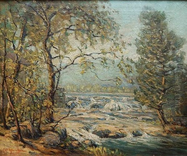 Landscape With Stream - view 1