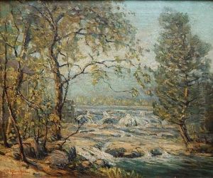 Landscape With Stream Landscape With Stream