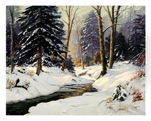 Winter Snow Scene - view 1