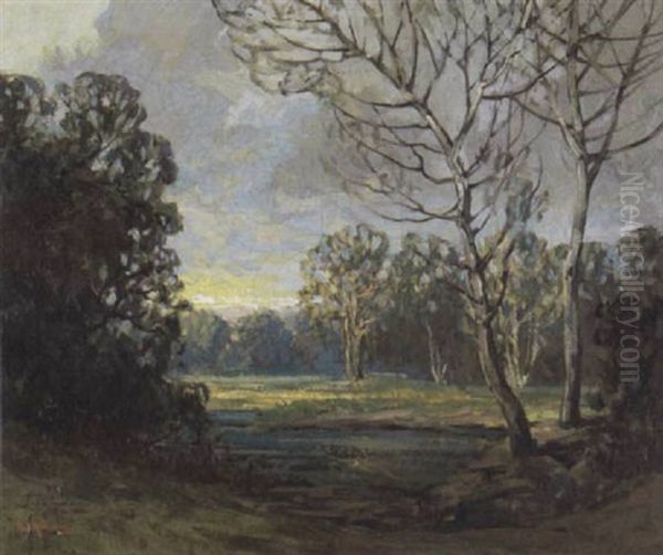 A Landscape At Dawn - view 1