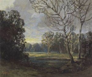 A Landscape At Dawn A Landscape At Dawn