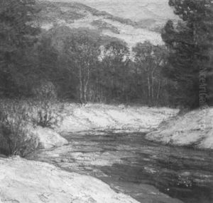 New England Winter Scene by Walter Koeniger