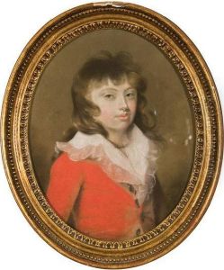 Portrait Of A Boy In A Red Jacket.