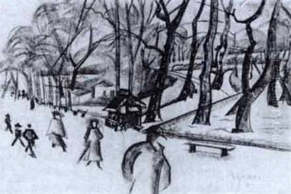 Vermont Winter Landscape - view 1