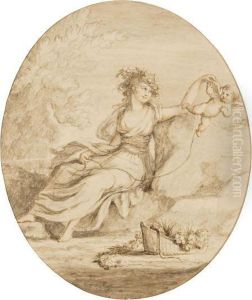 A Nymph And Putto