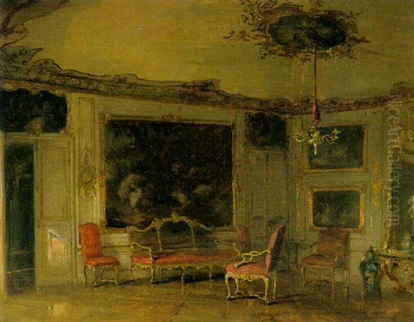 Saloninterieur Der Rokokozeit - view 1