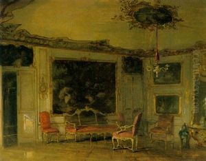 Saloninterieur Der Rokokozeit by Pancraz Koerle
