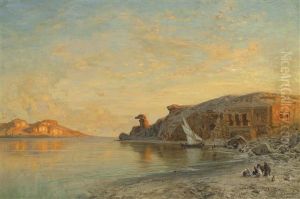 Gebel Silsileh Temple, Egypt by Ernest Karl Eugen Koerner