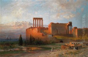 Baalbeck Am Libanon by Ernest Karl Eugen Koerner