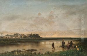 The Pyramids Of Giza, Morning Mood