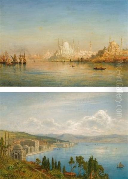 Views Of The Bosphorus (pair) - view 1