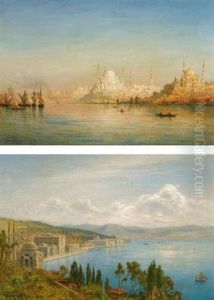 Views Of The Bosphorus (pair)