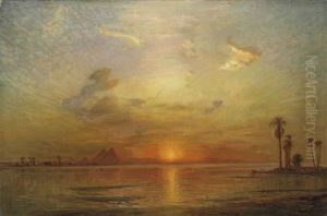 Les Pyramides De Gizeh by Ernest Karl Eugen Koerner