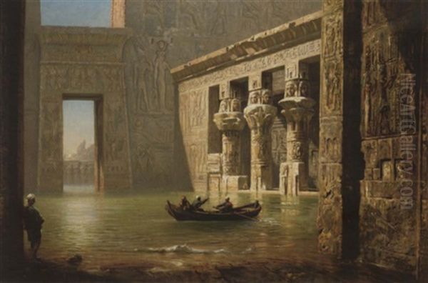 View Inside The Temple Of Philae, Egypt - view 1