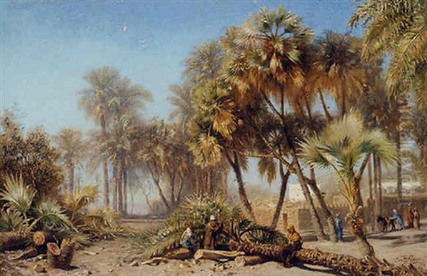 A Palm Grove, Luxor - view 1