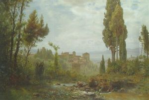 The Alhambra by Ernest Karl Eugen Koerner