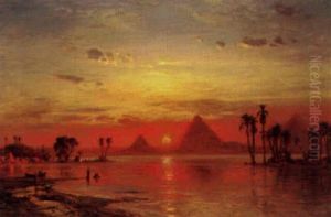 The Pyramids Of Gizeh by Ernest Karl Eugen Koerner