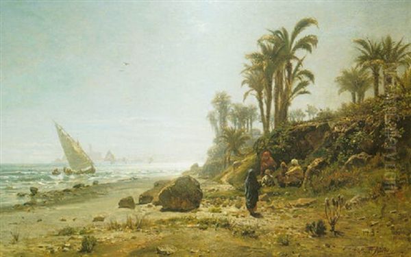 A Coastal Scene In North Africa - view 1