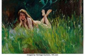 Splendor In The Grass by William Henry Dethlef Koerner