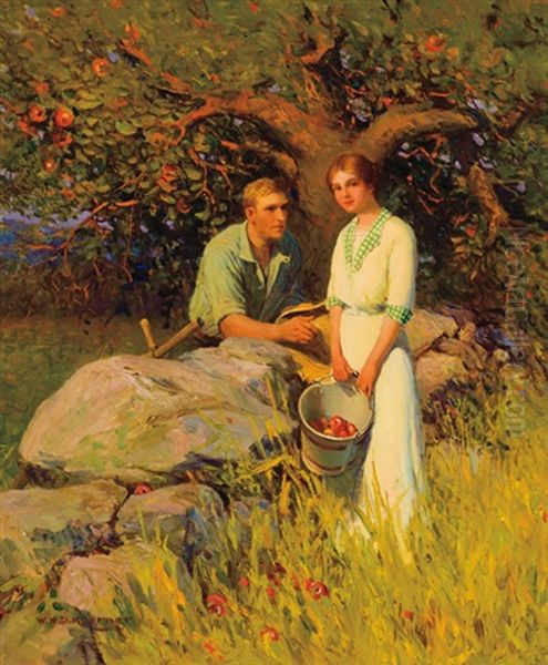 Afternoon Courtship - view 1