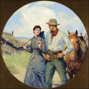 Sunday Courtin' by William Henry Dethlef Koerner