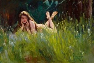 Splendor In The Grass by William Henry Dethlef Koerner