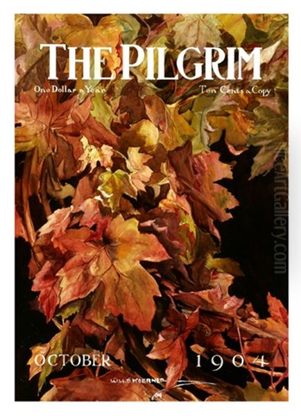 The Pilgrim (autumn Leaves), October - view 1