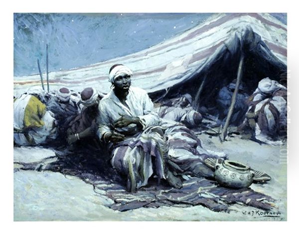 Desert Campsite - view 1