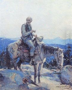 The Old Cowboy by William Henry Dethlef Koerner