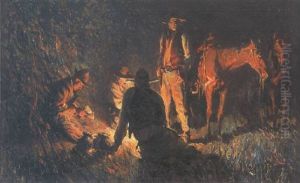 Dividing The Loot by William Henry Dethlef Koerner