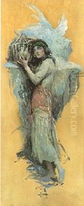 Calling Doves by William Henry Dethlef Koerner