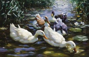 Five Ducks by Alexander Max Koester