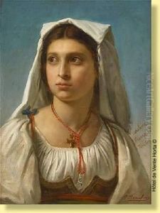 Jeune Romaine En 1860
