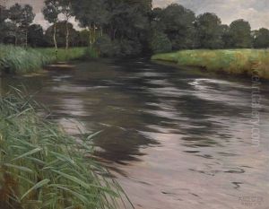 Schilf Am Altwasser by Alexander Max Koester
