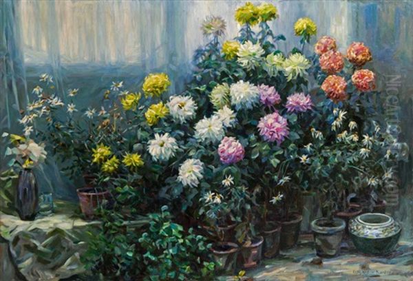 Chrysanthemen - view 1