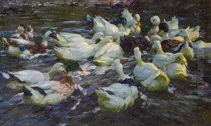 Beute (achtzehn Enten Auf Dem Wasser)
