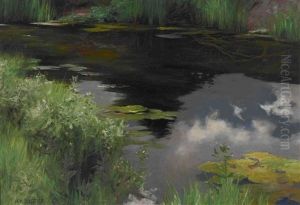 Weiher Bei Emmering by Alexander Max Koester