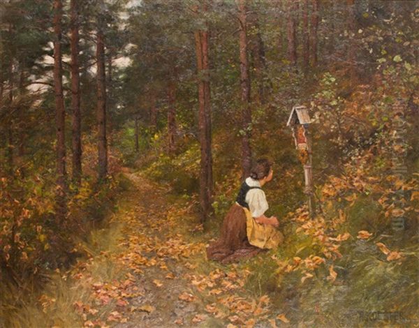Das Stille Gebet - Herbstlandschaft Bei Klausen - view 1