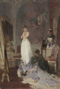 Bei Der Brauttoilette by Alexander Max Koester