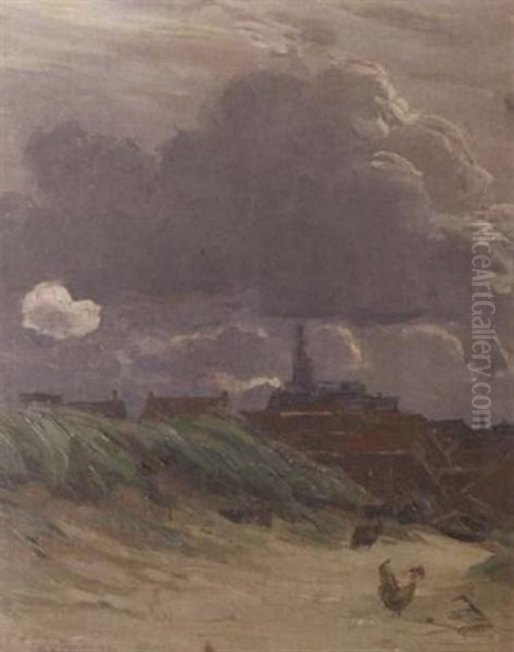 Stormclouds Over Katwijk - Dunkle Wolken Uber Katwijk - view 1