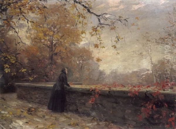 Parklandschaft Mit Figurlicher Staffage - view 1