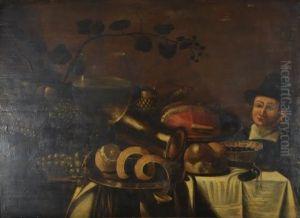 Enfant Devant Une Nature Morte