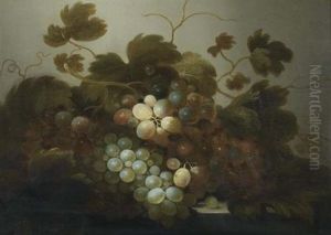 Fruchtestilleben Mit Trauben by Roelof Koets the Elder