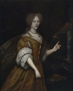 Bildnis Einer Vornehmen Dame (+ Bildnis Eines Geharnischten Herrn; 2 Works) by Roelof Koets the Younger