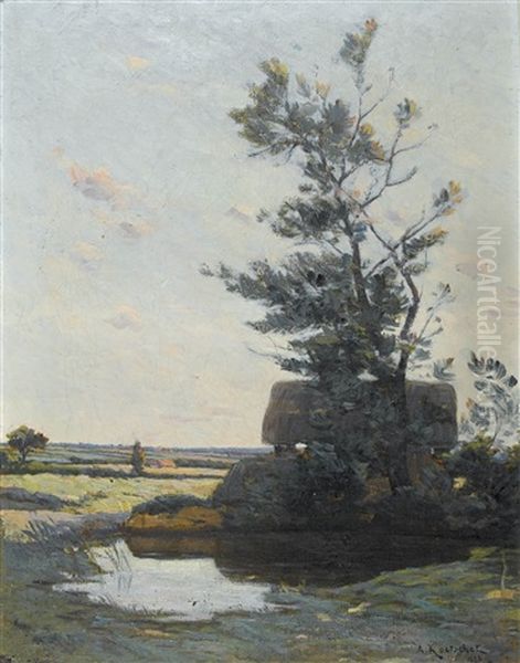 Landschaft Mit Weiher - view 1