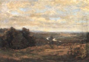 Paysage Fluvial by Achille Koetschet