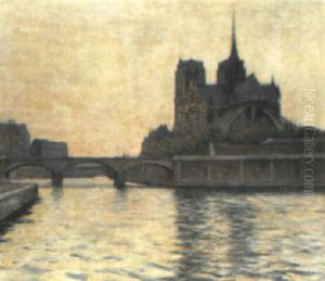 Notre Dame, Paris by Achille Koetschet