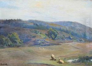Landscape With Sheep Landscape With Sheep